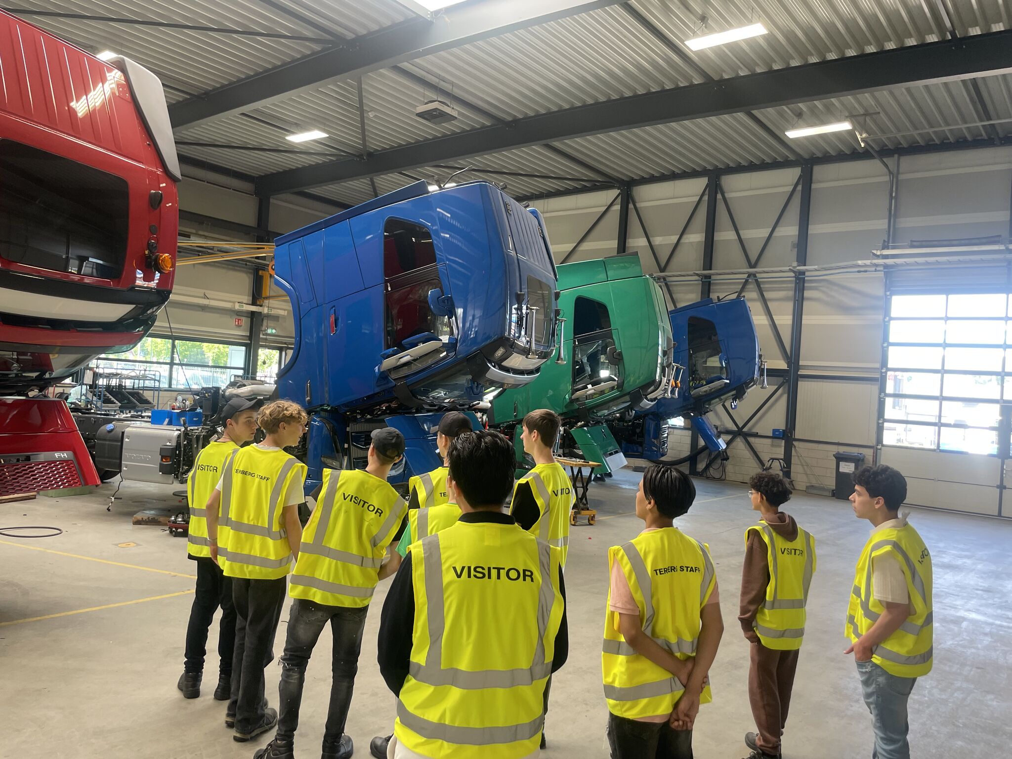 Future technicians discover Terberg Techniek